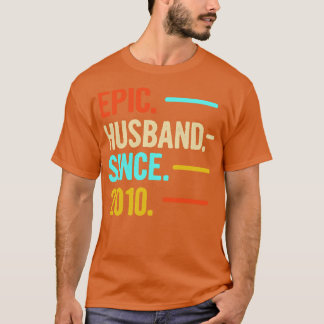 T-shirt 11e anniversaire Mariage Epic Hus depuis 2010