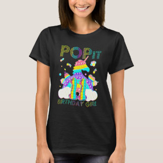 T-shirt 11e anniversaire Unicorn Fidget Pop It Anniversair