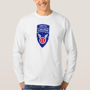 T-shirt 11e division aéroportée "Arctic Angels" en détress