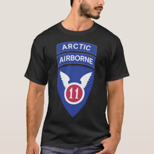 T-shirt 11e division aéroportée - SSI w Arctic Tab