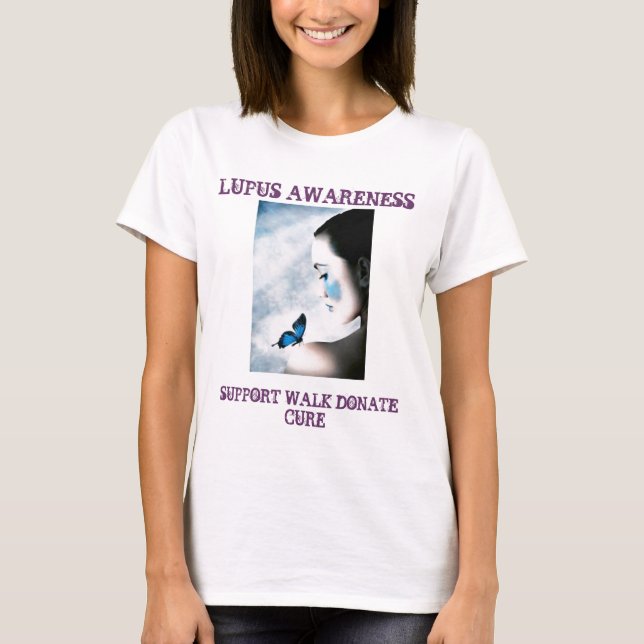 T-shirt 1209404139_00m, LUPUS SENSIBILISATION, SUPPORT WAL (Devant)