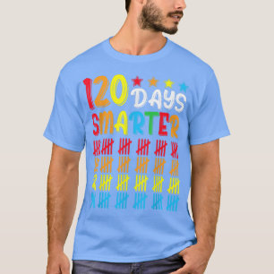 T-shirt 120e jour de l'école enseignant enfant enfant heur