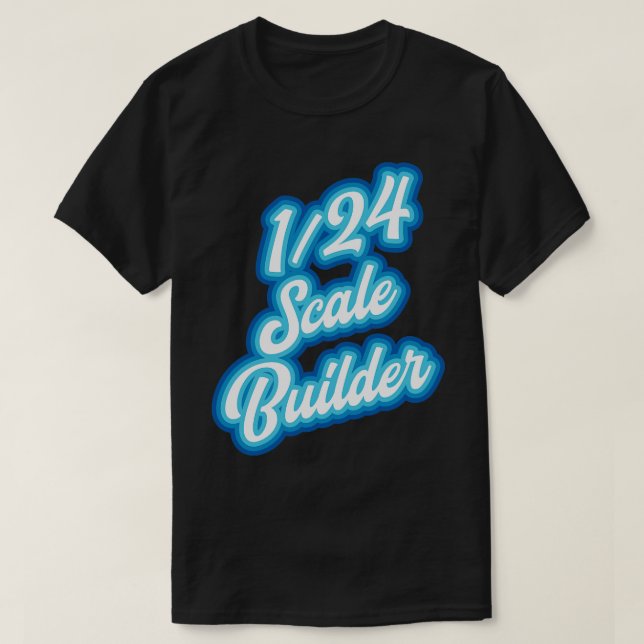 T-shirt 124 Générateur de modèles à l'échelle 1 (Design devant)