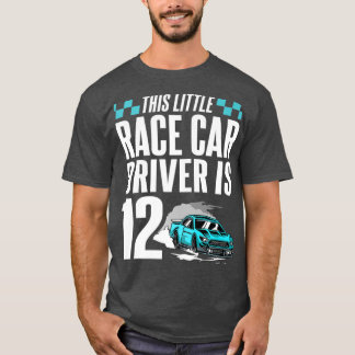 T-shirt 12 ans 12e anniversaire Cadeaux Garçons Cool voitu