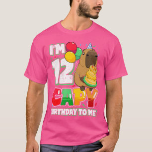 T-shirt 12 Ans Capy Anniversaire Pour Moi 12E Anniversaire