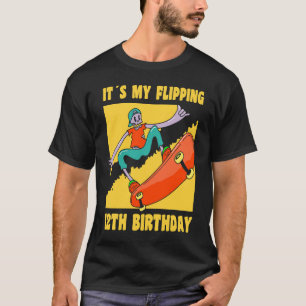 T-shirt 12 ans Joyeux 12e anniversaire Skateboard 12e