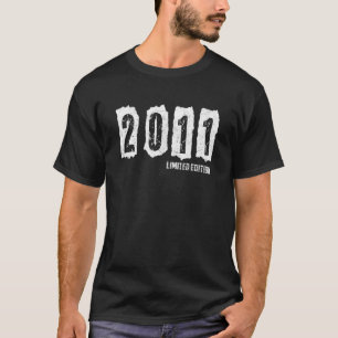 T-shirt 12 ans Vintage 2011 12e anniversaire