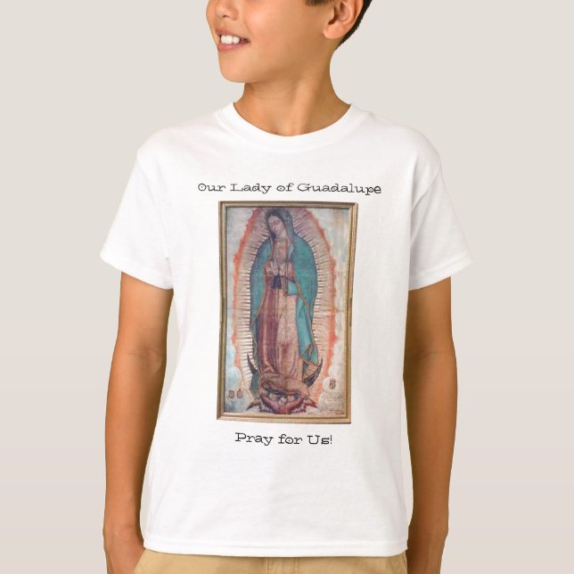 T-shirt 12 décembre   notre Madame de Guadalupe (Devant)