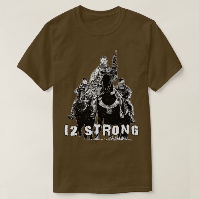 T-shirt 12 fort (Design devant)