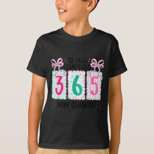 T-shirt 12 nouveaux chapitres 365 nouvelles chances Nouvel