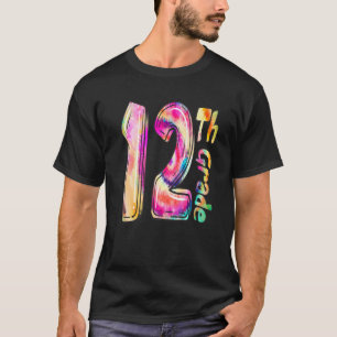 T-shirt 12E Année Tee Hello 12E Année Squad Funny Back T