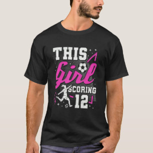 T-shirt 12e anniversaire Cette fille qui note 12 ans Socc