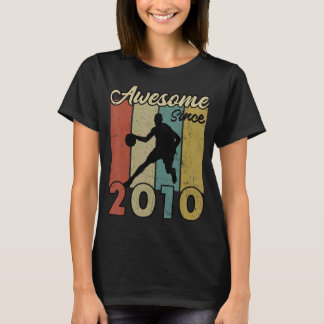 T-shirt 12e anniversaire stupéfiant depuis 2010 Basketball