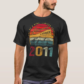 T-shirt 12e anniversaire stupéfiant depuis 2011 12 ans