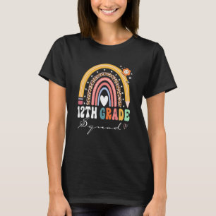T-shirt 12e Escadron de douzième année arc-en-ciel étonnan