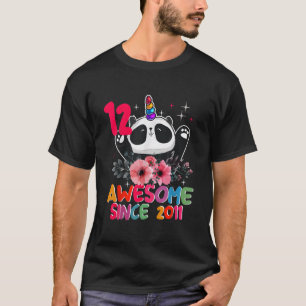 T-shirt 12ème Pandacorne 12 Panda Licorne