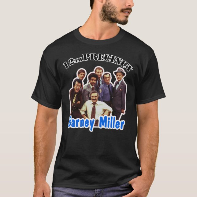 T-shirt 12th Precinct Barney Miller Cast Graphic Classic C (Devant)
