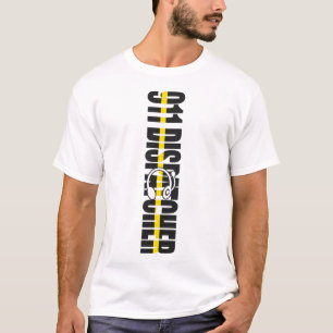 T-shirt 1325 Dispatcher Thin Gold Line 911 Dispatcher