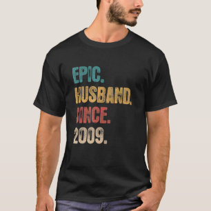 T-shirt 13 Anniversaire Mariage Pour Lui Épique Mari Depui