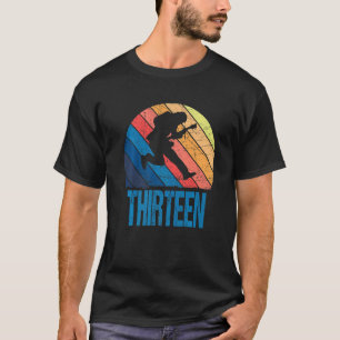 T-shirt 13 Ans 13e Anniversaire Guitare Guitare Joueur Gui