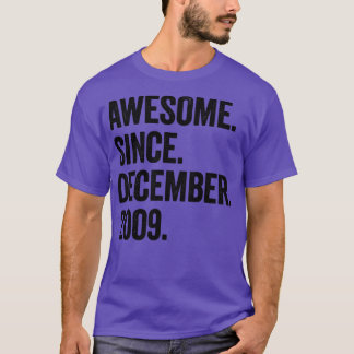 T-shirt 13 Ans Décembre 2009 13e Anniversaire2