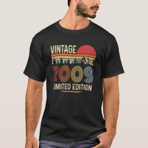 T-shirt 13 ans Vintage 2009 13e anniversaire