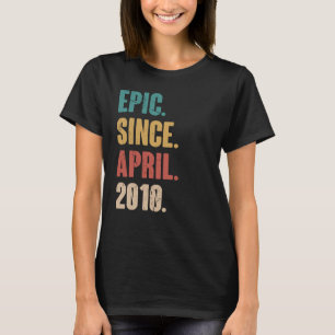 T-shirt 13 Ans Vintage 2010 Anniversaire 13ème Décoration