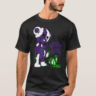 T-shirt 13 Retro Court Purple Match Numéro 23 Drip Broken