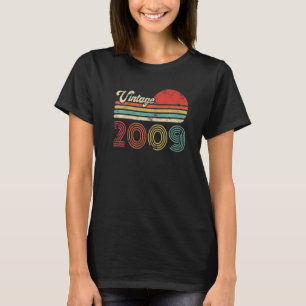 T-shirt 13 Year Old Birthday Vintage 2009