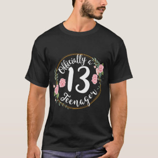 T-shirt 13e anniversaire adolescent ado filles 13 ans gi