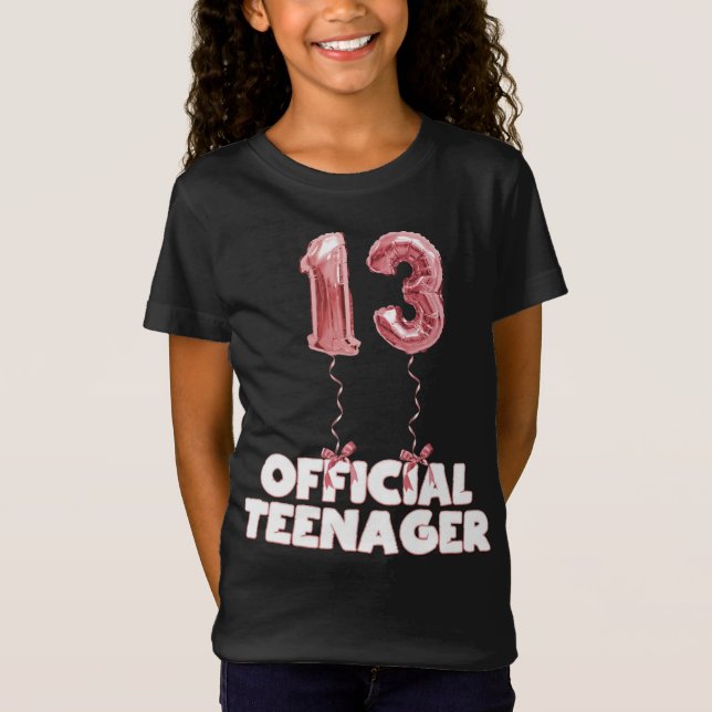 T-Shirt 13e anniversaire des ballons à huile officiels pou (Devant)