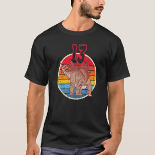 T-shirt 13e anniversaire I Stegosaurus Stenops I Family Ma