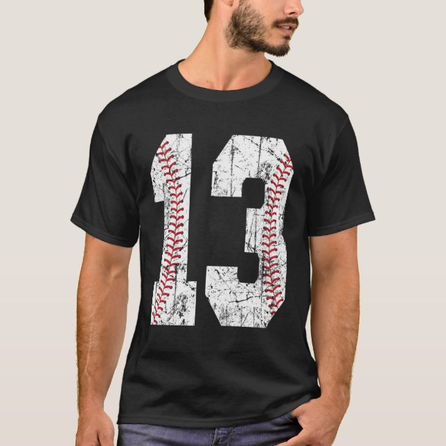 T-shirt 13E Baseball 13 Troisième (Devant)