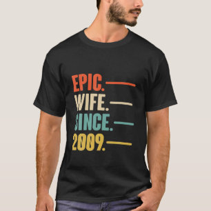 T-shirt 13E Cadeau Du Mariage Pour Son Épique Épouse Sin