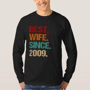 T-shirt 13ème anniversaire de Mariage Meilleure femme rétr
