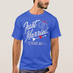 T-shirt 13ème anniversaire Mariage Cadeaux pour lui