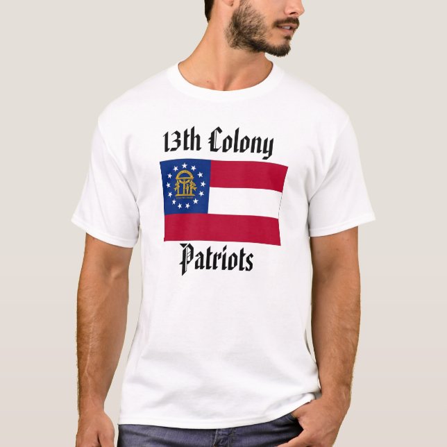 T-shirt 13ème Patriotes de colonie (Devant)