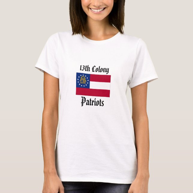 T-shirt 13ème Patriotes de colonie - femmes adaptées (Devant)