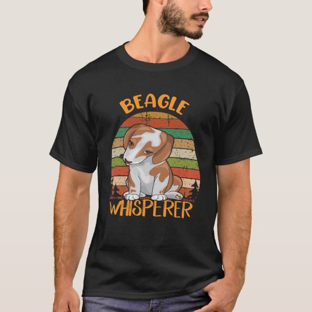 T-shirt 140 Beagle Whisperer (Devant)
