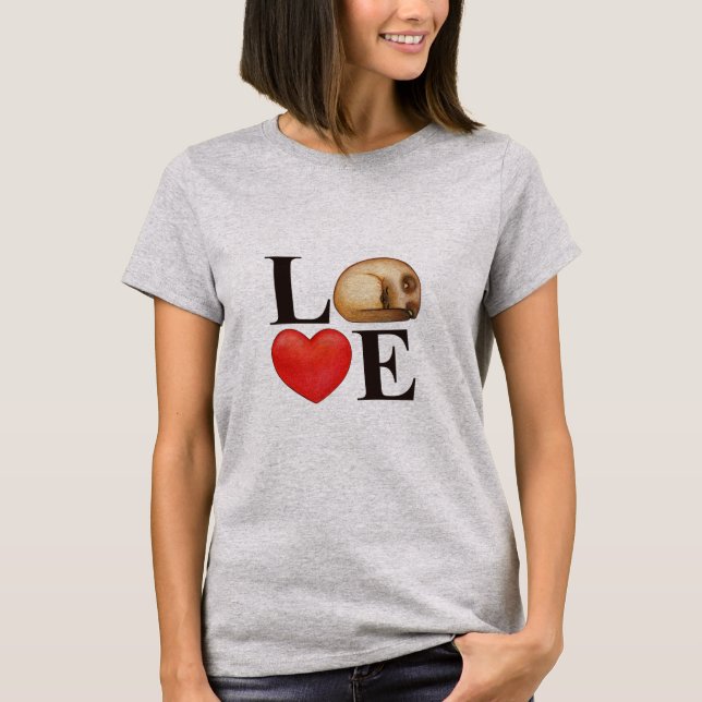 T-shirt 14 février Heureuse Sainte-Valentin st valentine (Devant)