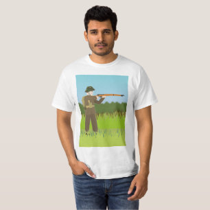 T-shirt 14# fusilier britannique, le jour J (la deuxième