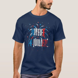 T-shirt 14 juillet Joyeux 14 Juillet