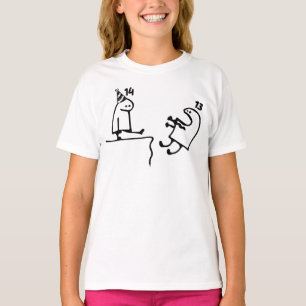 T-shirt 14e anniversaire fête Amusante 14 ans Anniversaire