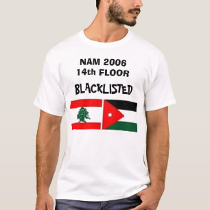 T-shirt 14ème liste noire d'étage de NAM 2006