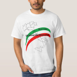 T-shirt 150e anniversaire de l'unification de l'Italie