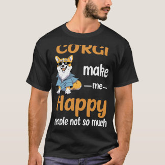 T-shirt 155 Corgi Me Rendre Heureux