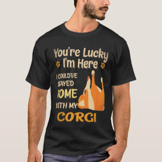T-shirt 15 Vous êtes un corgi chanceux