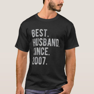 T-shirt 15e anniversaire de Mariage pour lui meilleur mari