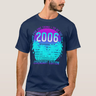 T-shirt 15e anniversaire Esthétique Vintage 2006 Sunset Pa