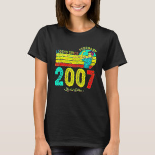 T-shirt 15e anniversaire février 2007 Légende Depuis 2007